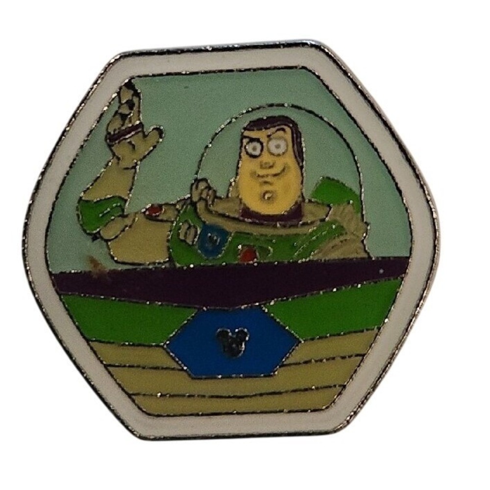 Disney Pin Toy Story Buzz Lightyear‎ HKDL Hong Kong Fun Day Hidden Mickey 00009